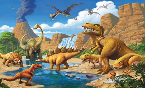 Dino Volcano DINOS
